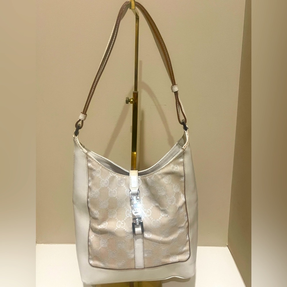 Vintage Gucci GG Monogram Jackie O Bag
